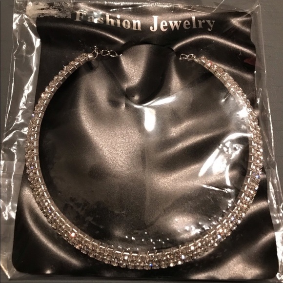 COPY - Rhinestone choker - Picture 2 of 3